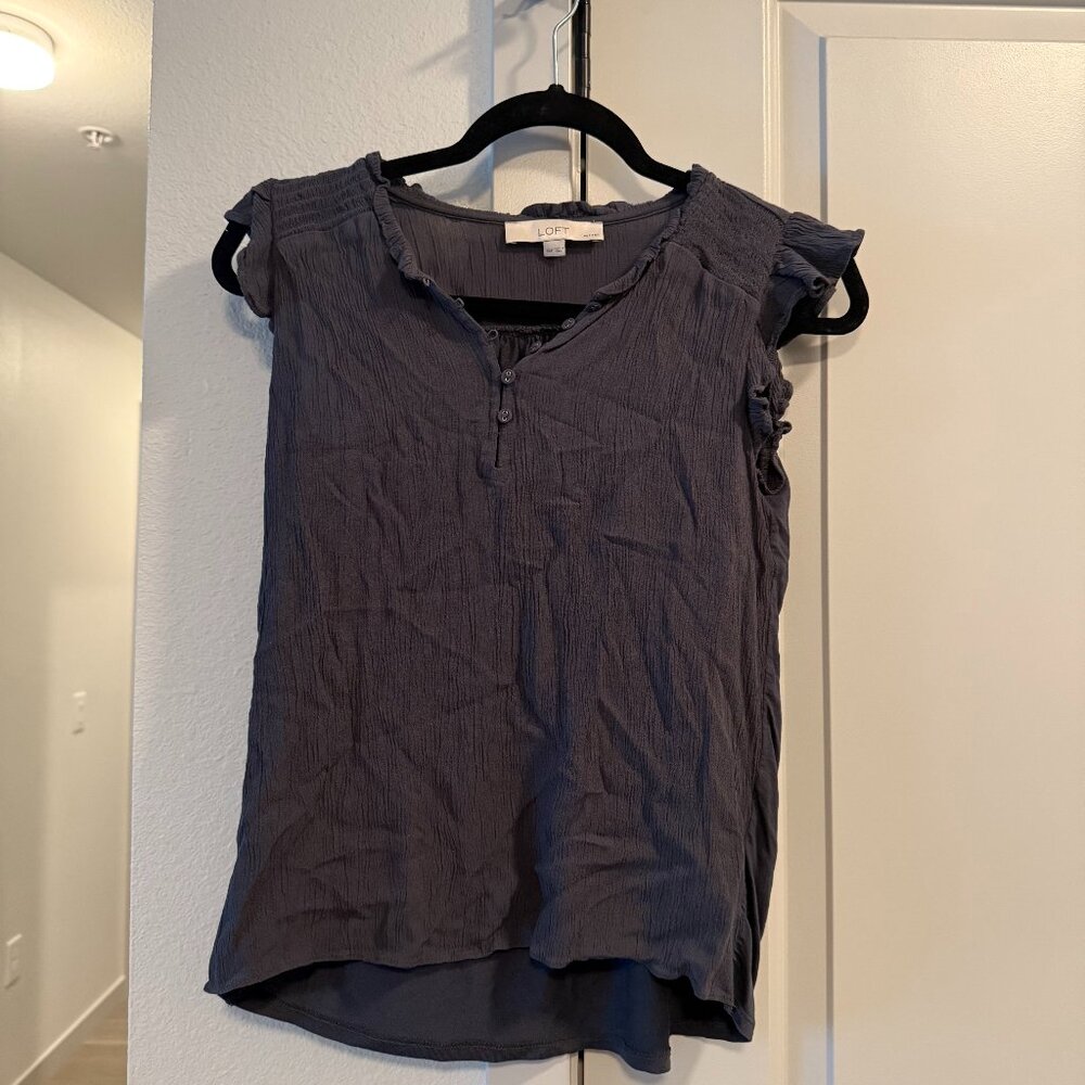 Loft Cap Sleeve Blouse